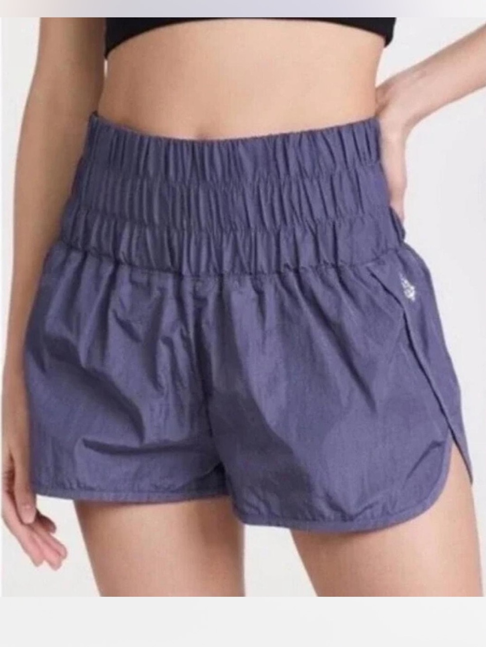 Free People FP Movement The Way Home Shorts Purple Womens Medium Track Size M